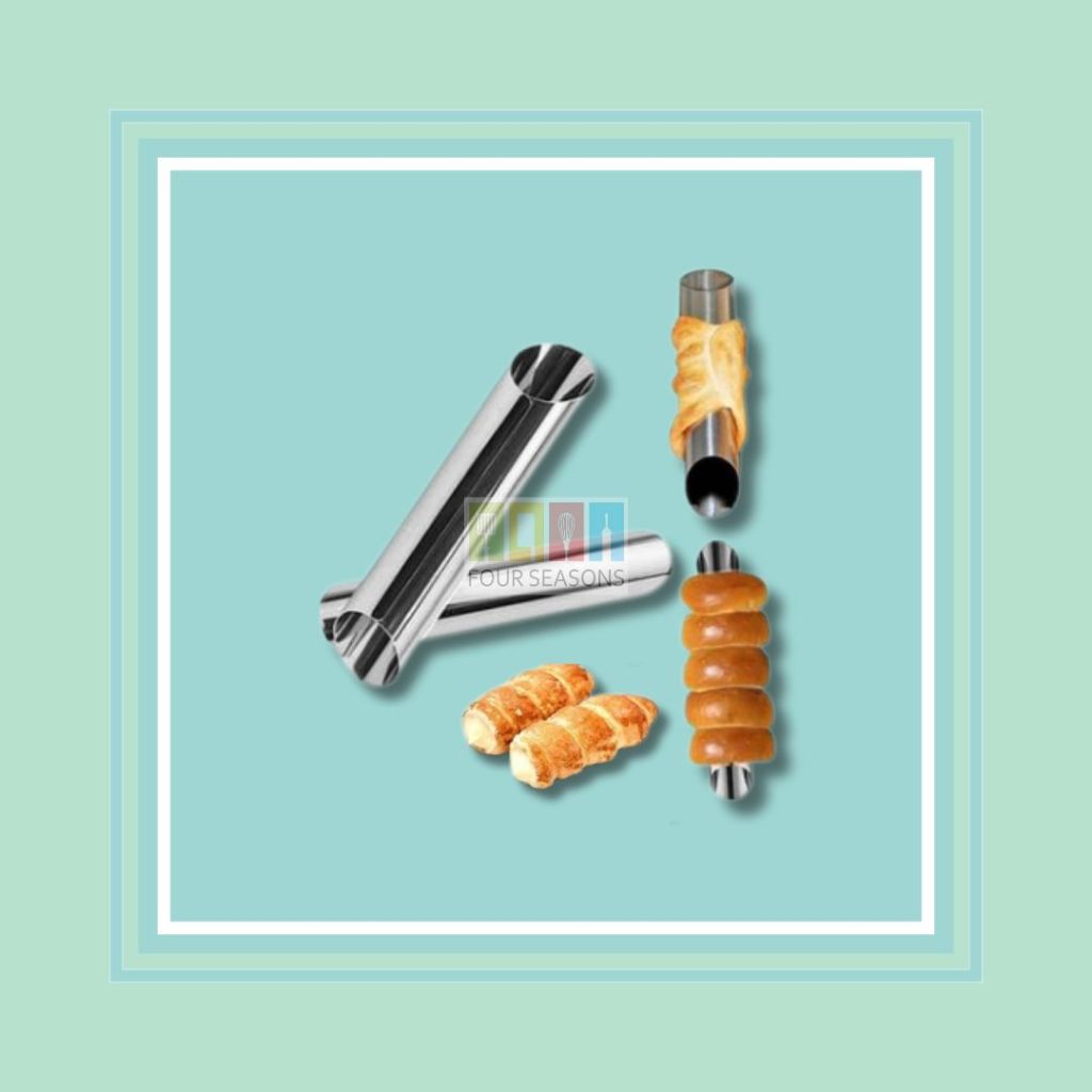 STAINLESS STEEL PASTRY HORN 6 PCS