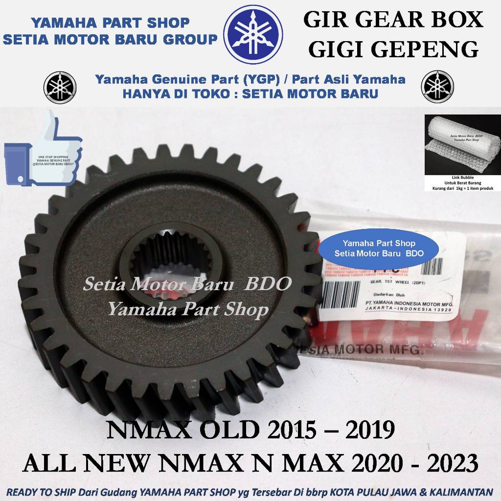 Gear Gir Box Gigi Gepeng Motor All New N Max Nmax Old Lama Ori Asli Yamaha Bandung