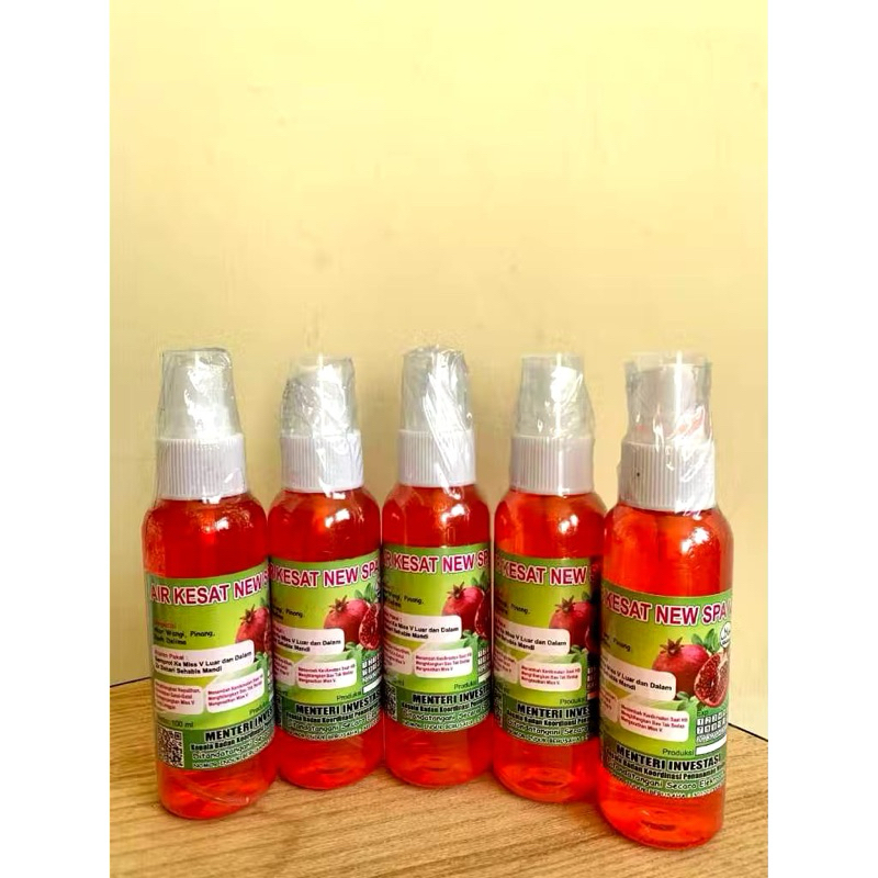 AIR KESAT NEW SPA V 100 ML / PEMBERSIH KEWANITAAN