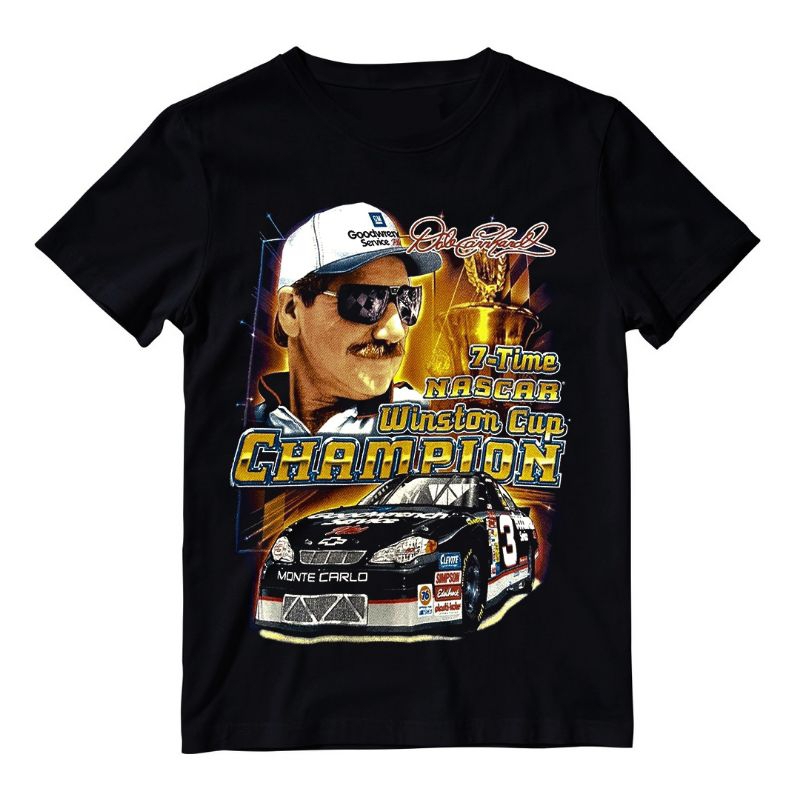 ARFAKS T-Shirt Nascar Winston Cup Champion Kaos Nascar