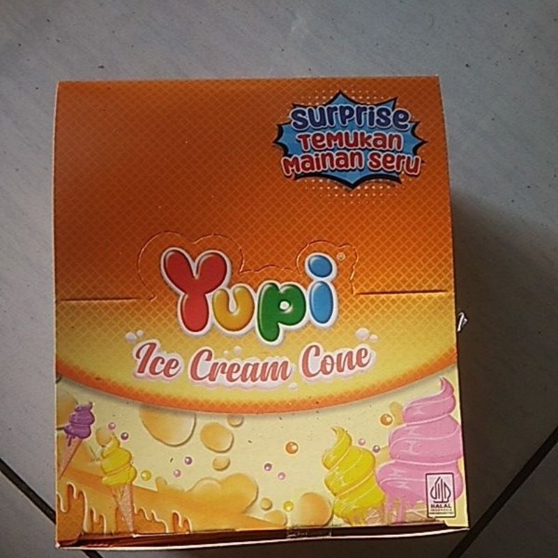 

Yupi ice cream cone