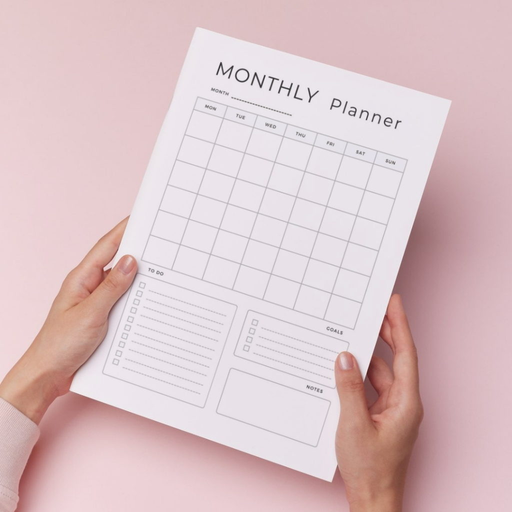 

[ TOOKE ] Planner Harian / Agenda / Notebook / Journal / Weekly / Daily / table to-do-list Kraft Cover Spiral