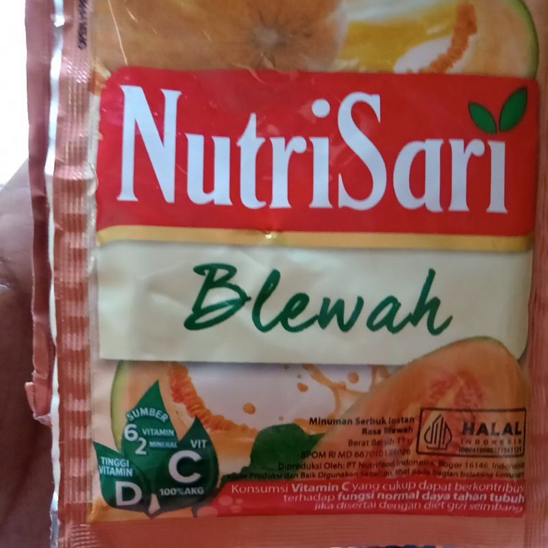 

NUTRISARI 1 Sachets rasa Blewah