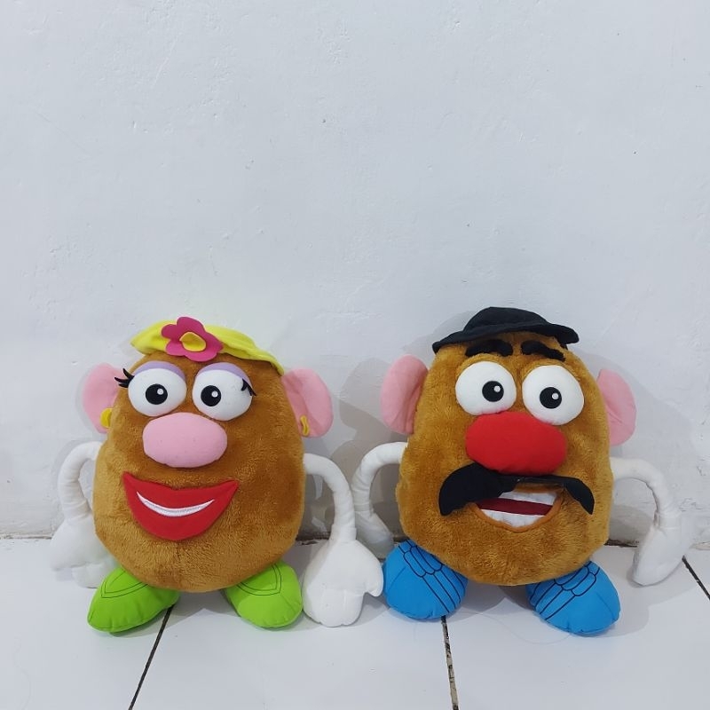 Boncheri.id Disney Sega Mr. and Mrs. Potato Head Couple from Toy Story 35cm Or1 Plush / Boneka Mr. d