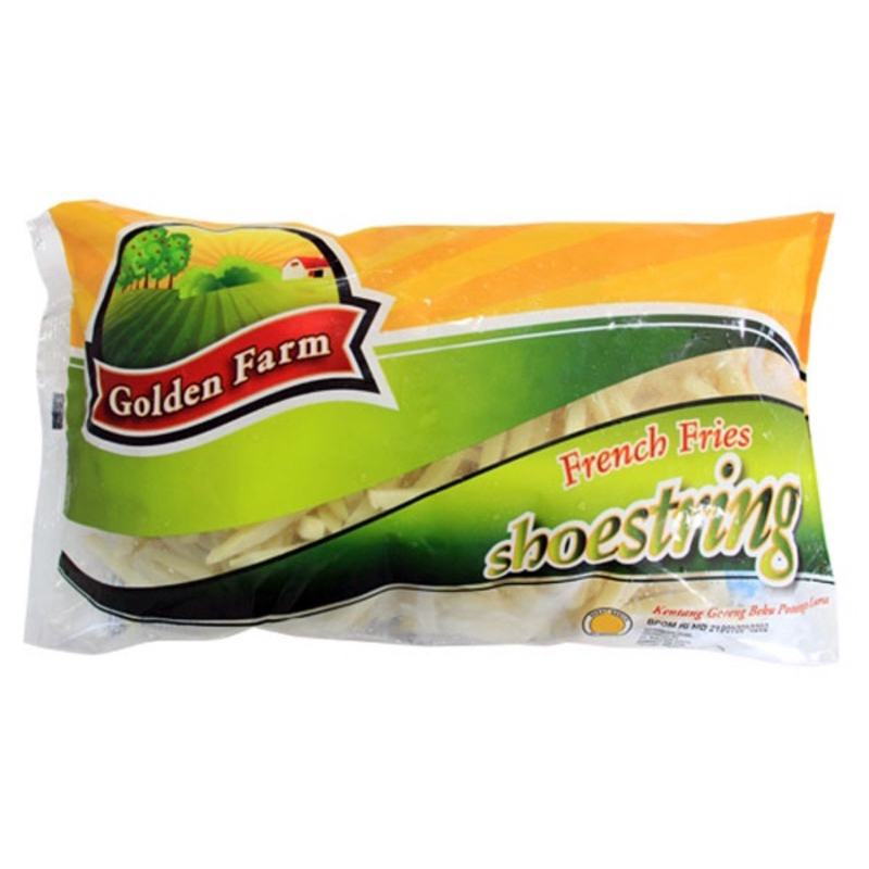 

goldenfarm french fries shoestring kentang goreng 1kg