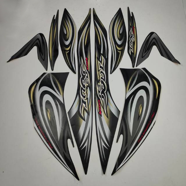 full set mio soul 2009  striping yamaha mio soul 2008 2009 merah list body kualitas terbaik termurah