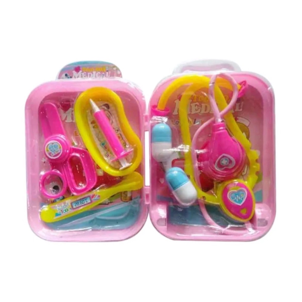 mainan dokter dokteran koper medical doper mainan anak cewek hadiah