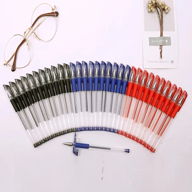 

Pena Gel 0.55mm Standard Pulpen tinta cair 1Pcs Alat Tulis Sekolah Kantor Pen Warna Pena Ujung Lancip ATK Bulpen Warna