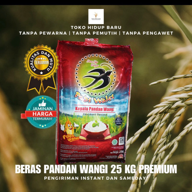 

pandan wangi walet merah 25 kg kargo