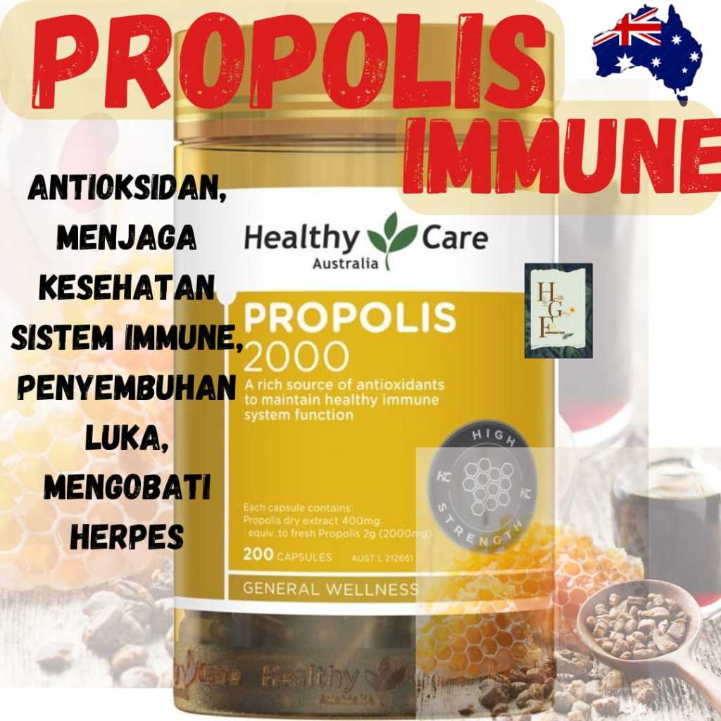Healthy Care Propolis 2000 mg 200 Capsules