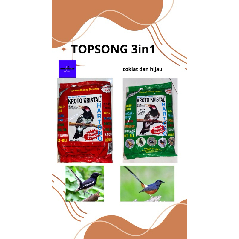 kroto kristal hijau dan merah