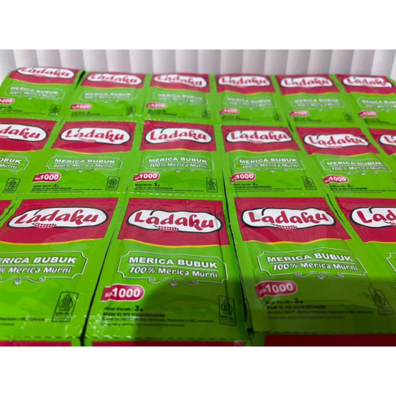 

LADAKU MERICA 3 GR 1 RENCENG ISI 12 SACHET