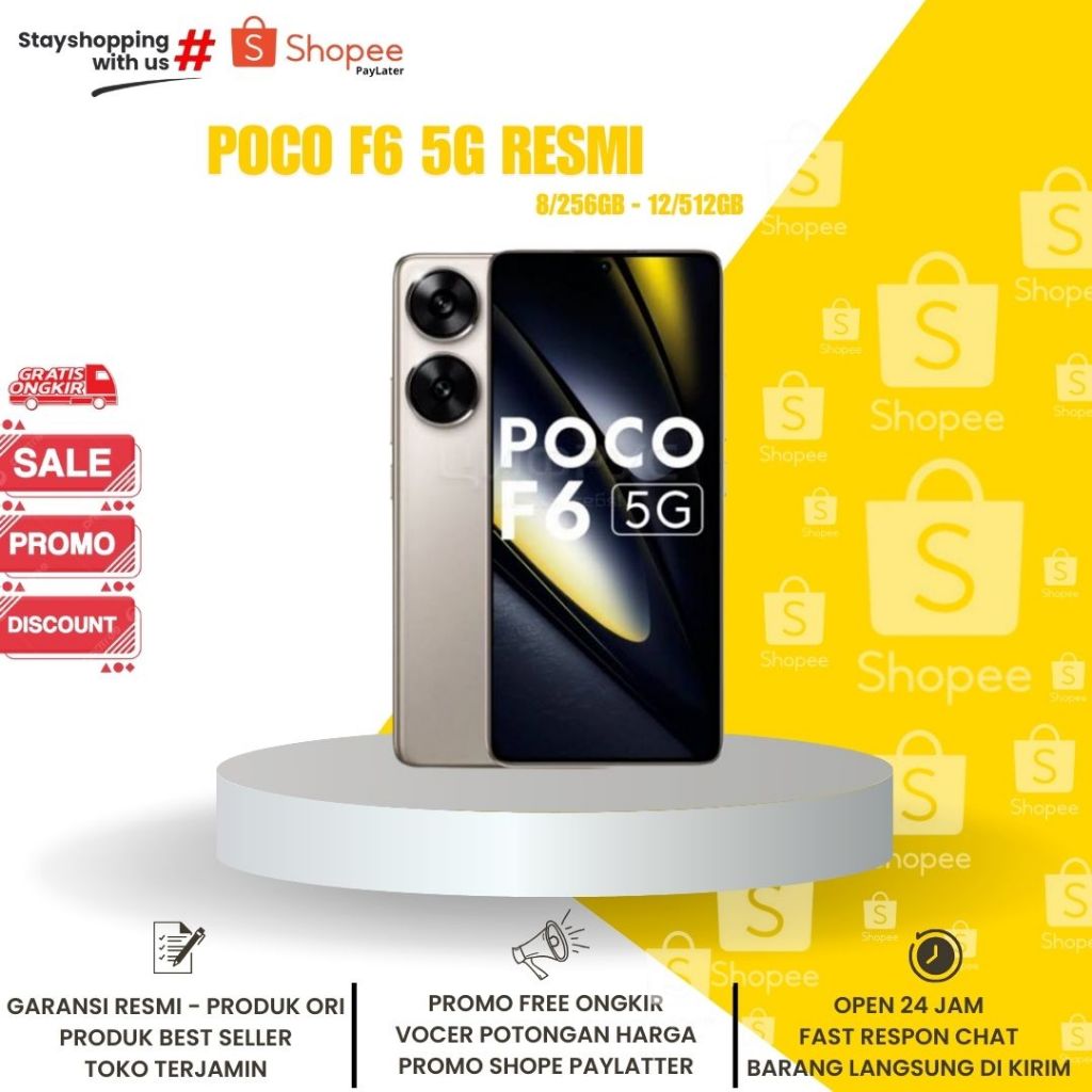 POCO F6 5G GARANSI RESMI