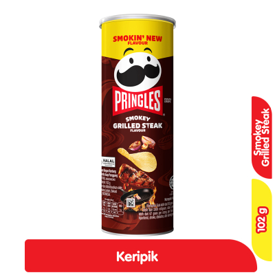 

Pringles Smokey Grilled Steak Flavour 102 Gr 102Gr Keripik