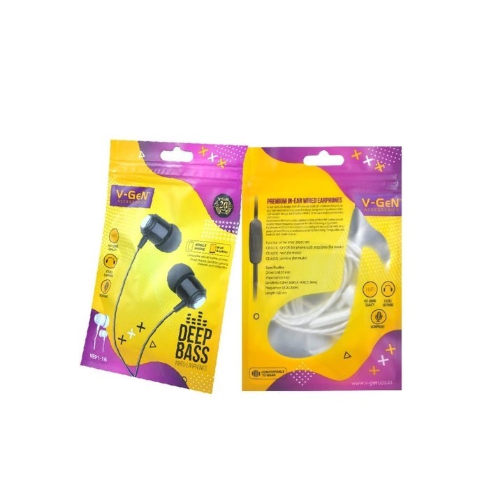 V-GEN HEADSET DEEP BASS ORIGINAL