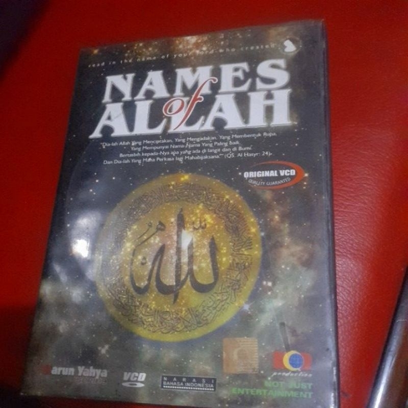 vcd original harun yahya names of allah