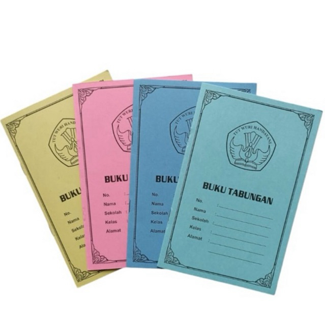 

1Pcs Buku Tabungan / Tabungan Anak Sekolah Warna Buku Keuangan Anak