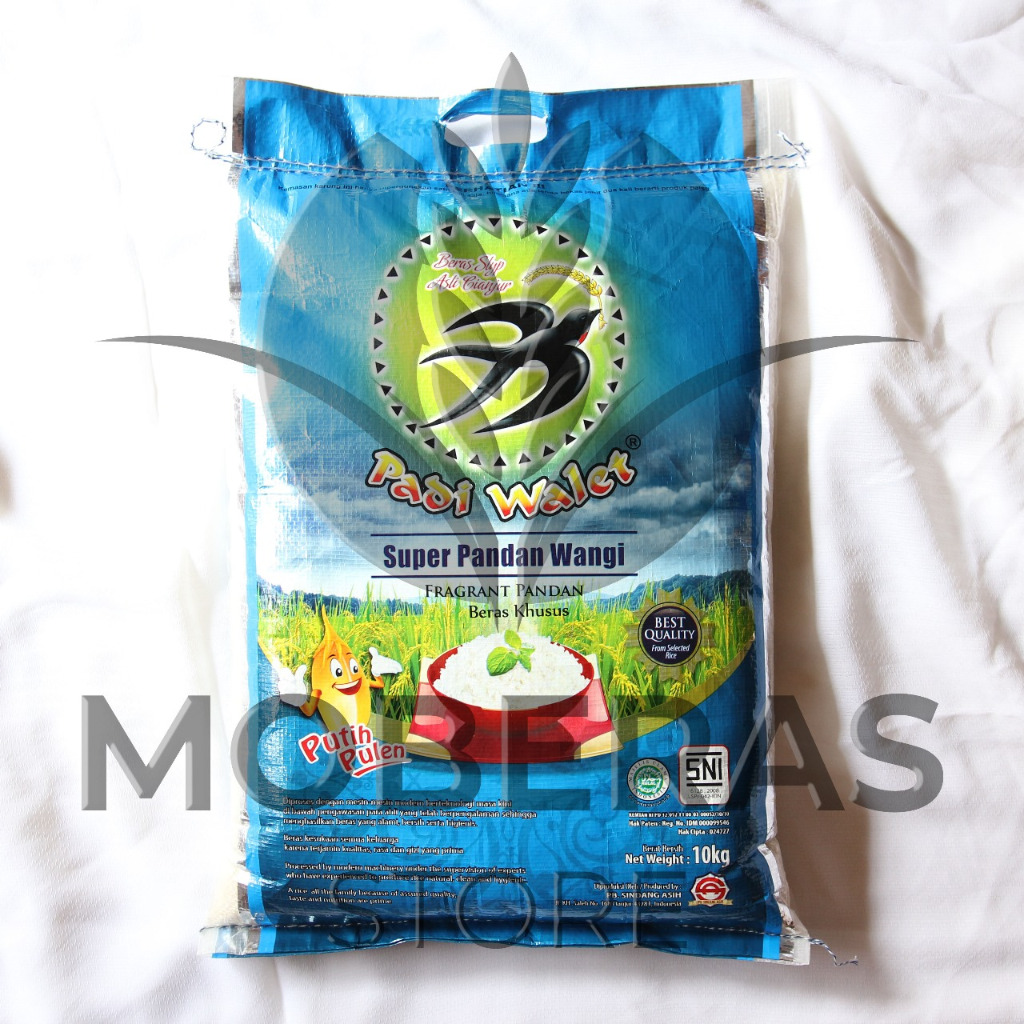 

BERAS SUPER PANDAN WANGI ASLI CIANJUR / BERAT +- 10 KG / PADI WALET