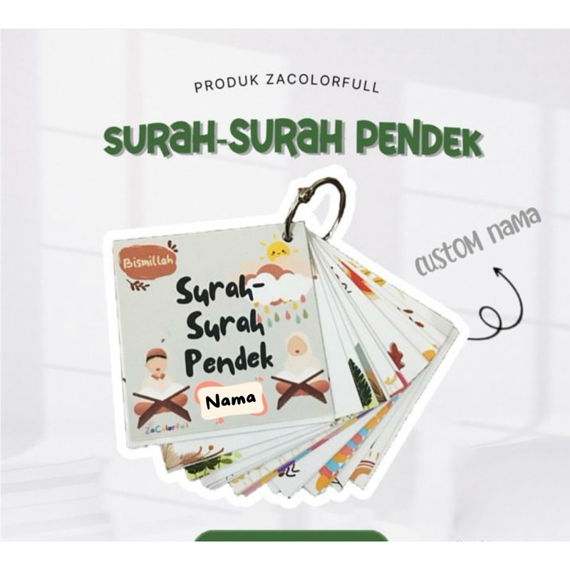 

Flash card Surah-surah pendek