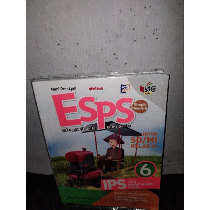 ESPS IPS SD KELAS 6 ORI BEKAS