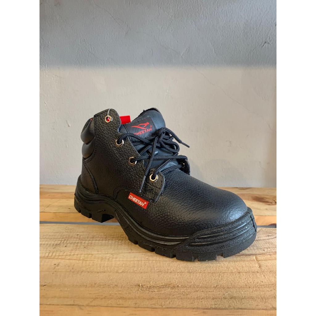 SAFETY SHOES CHEETAH 3180H / SEPATU KERJA SAFETY CHEETAH 3180 HITAM