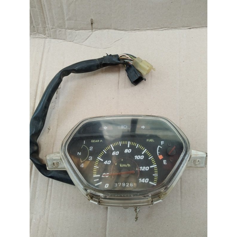 Spidometer Speedometer Kilometer Honda Supra x 100 old lama fulset kabel original