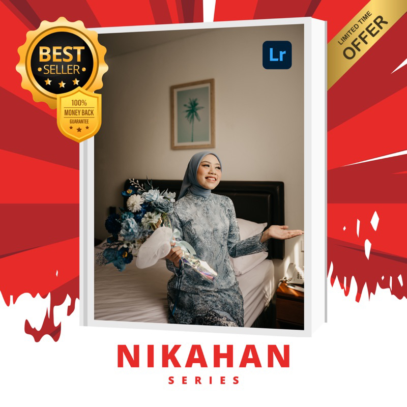Preset/Luts Lightroom Nikahan Series (Wedding/Prewedding) for Android, IOS, & PC