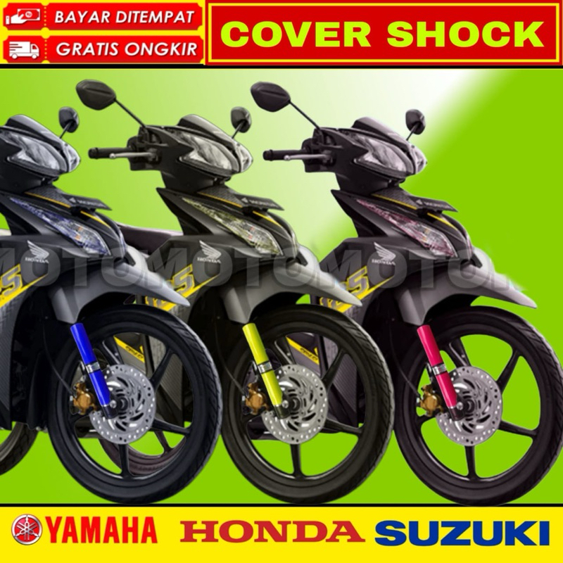 Sarung Shock Motor Blade Cover Shockbreaker Berkualitas