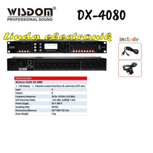management wisdom dx 4080 dlms / dx4080 dlms garansi resmi original