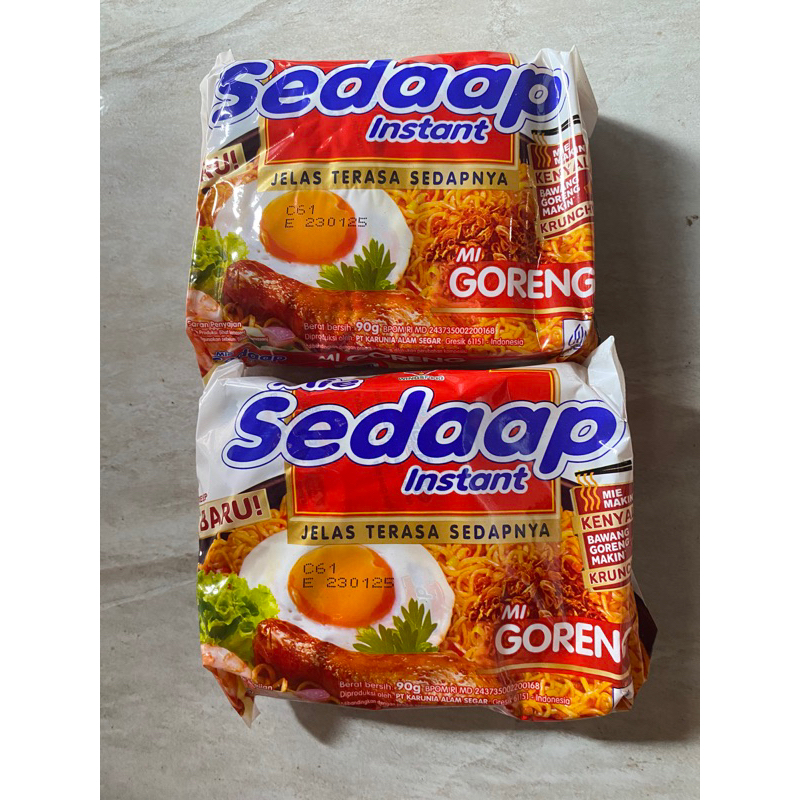 

mie sedap goreng instan 90gr