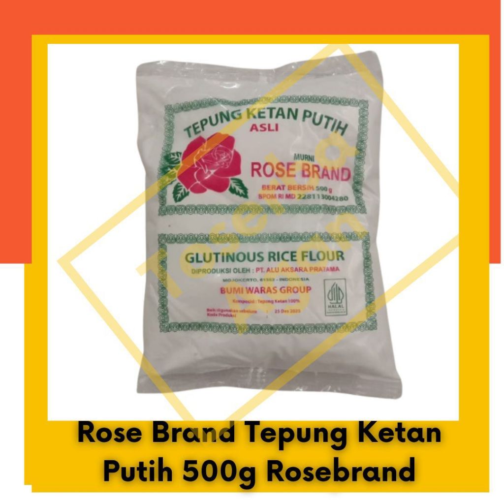 

Rose Brand Tepung Ketan Putih 500g Rosebrand