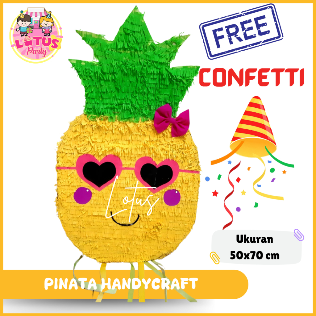 Pinata Craft Custom / Pinata Custom ulang tahun / Pinata Ulang Tahun