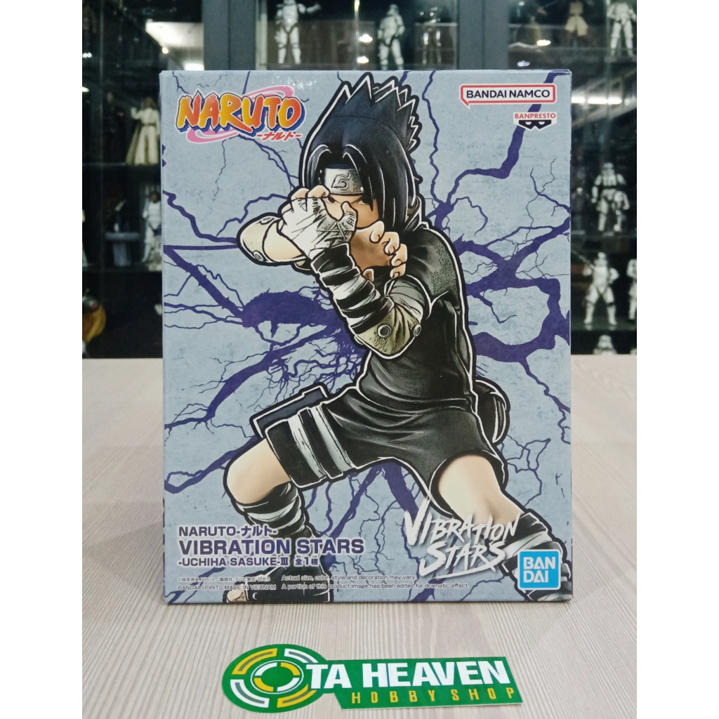 BANPRESTO Naruto Shippuden Vibration Stars - Uchiha Sasuke III -
