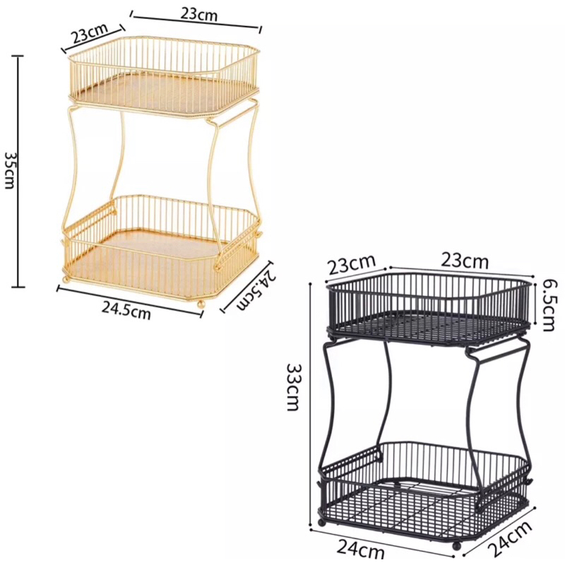 

KERANJANG NIKITA GOLD&HITAM