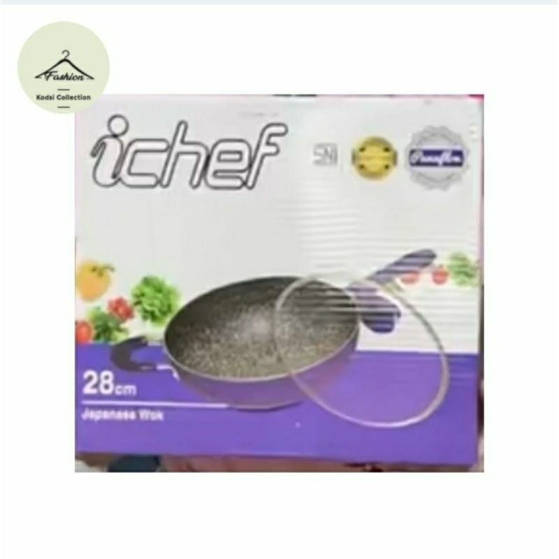 ORIGINAL JAPANESE WOK PAN ICHEF 28CM
