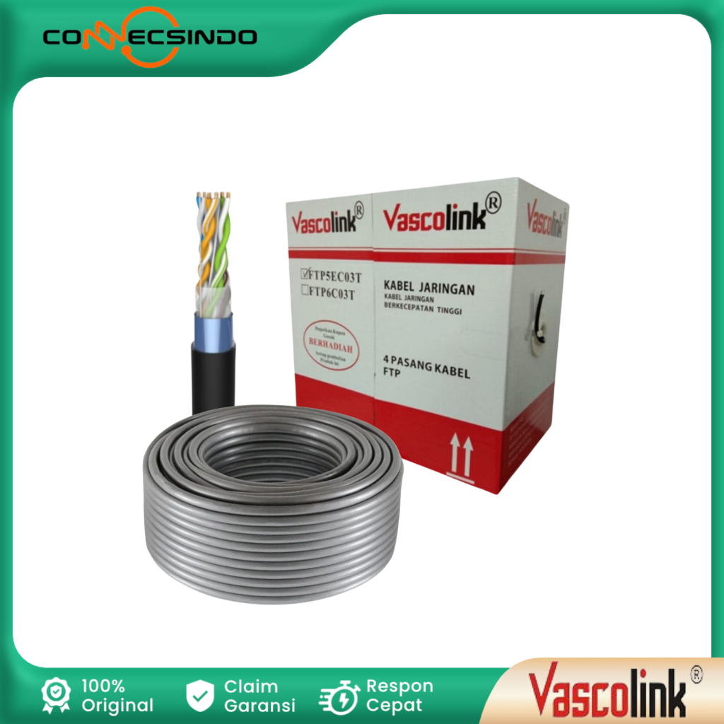 Kabel FTP CAT5 VASCOLINK Outdoor