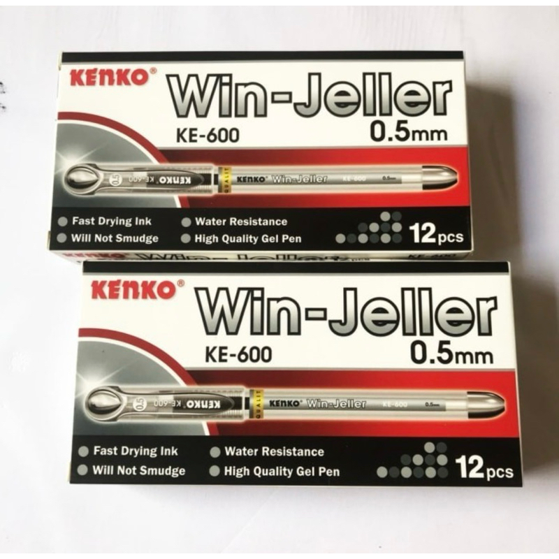 

PULPEN KENKO WIN JELLER KE600 / PEN KENKO 0.5mm (1pak isi 12pcs)