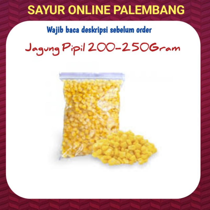 

Jagung Pipil Segar 200-250gram - Toko Sayur Online Palembang