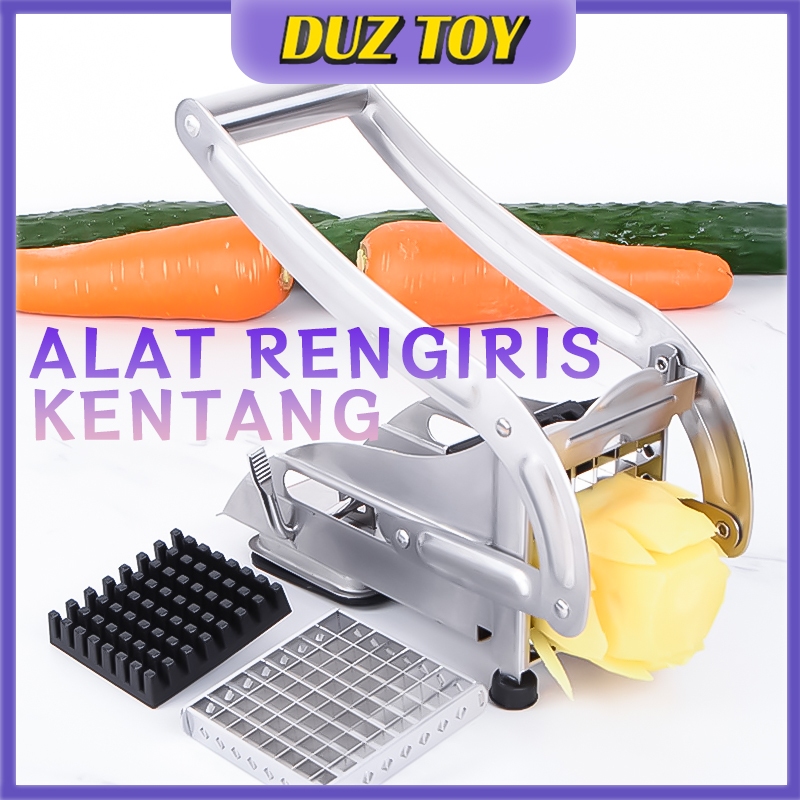 Alat Pemotong Kentang Goreng Grid Pisau Pemotong Kentang French Fries