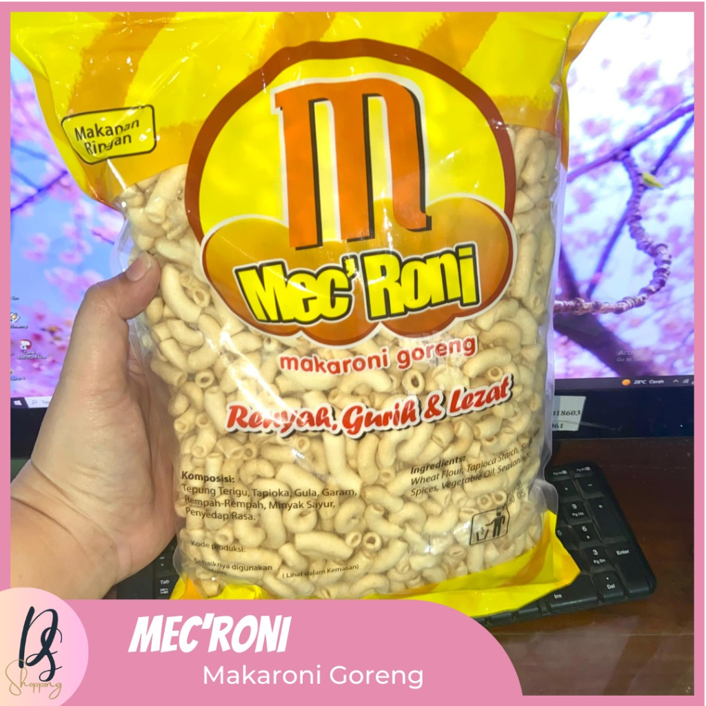 

Snack Mec'Roni / Makaroni Goreng 350gr