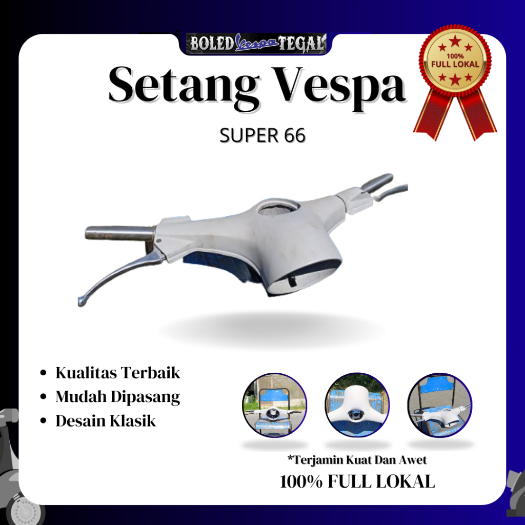 Setang Motor vespa Super 66 Vespa