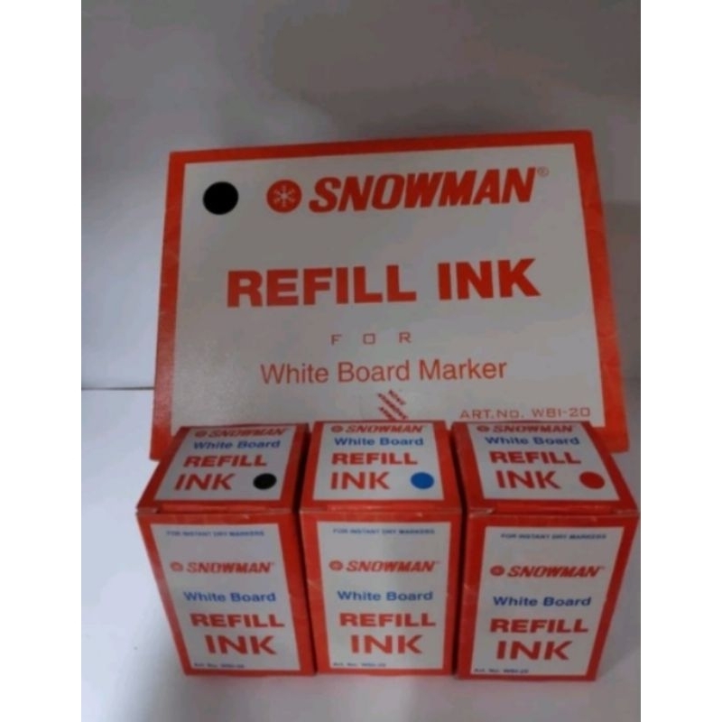 

tinta spidol / tinta spidol papn tulis / tinta snowman / tinta snowman w/b