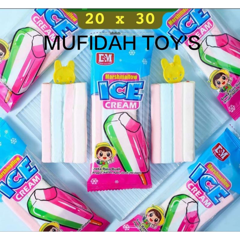 

Permen Marshmallow Es Krim 30 pcs