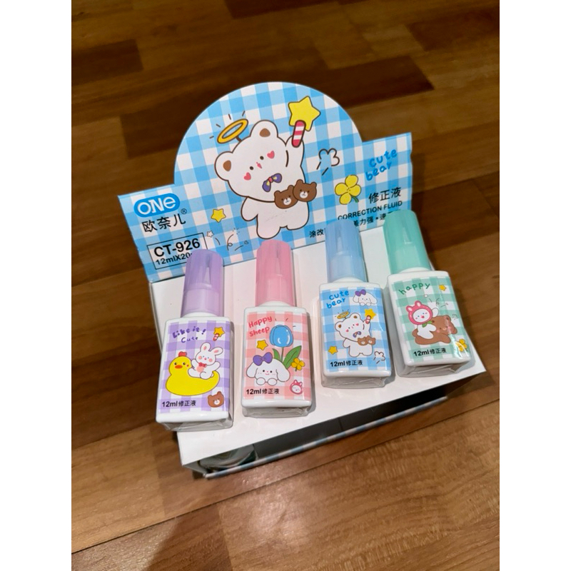 

Tip X correction fluid