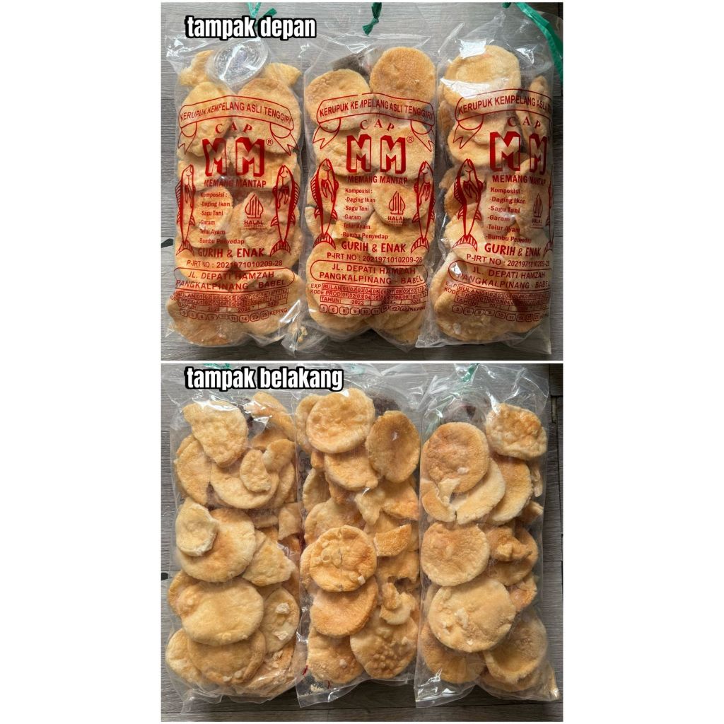 

SISA QC DEFECT SALE Kerupuk Kemplang Kue Kering Terasi - Pecah Layak Konsumsi - Moshi Snacks