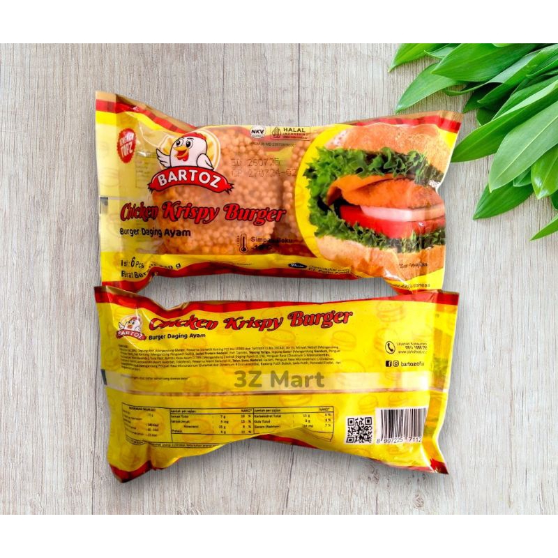 

Chicken crispy Burger Bartoz