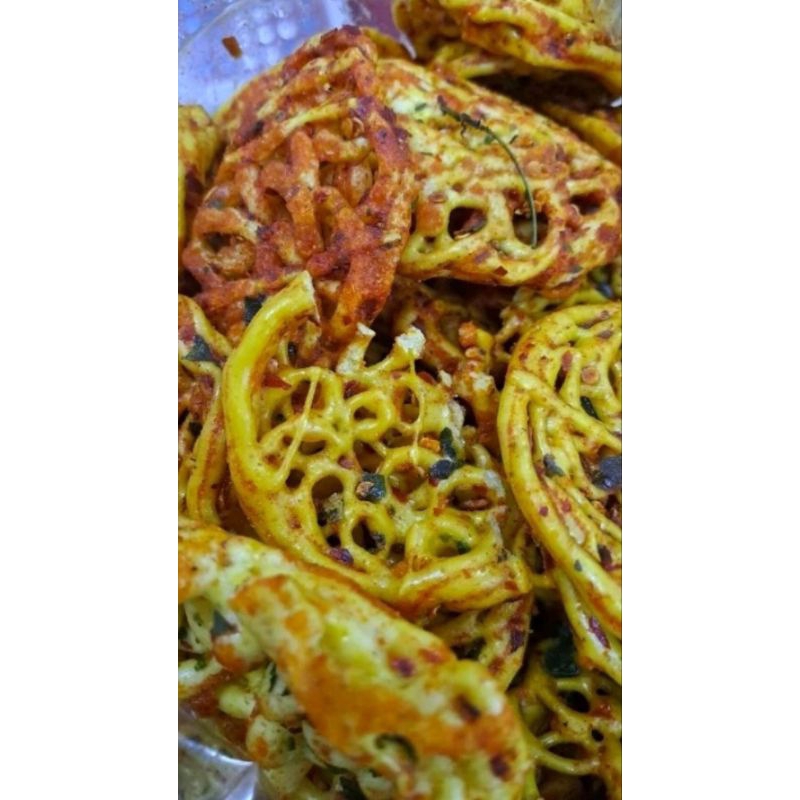 

KRUPUK MIE KUNING BANTAT "anaksingkong.snack