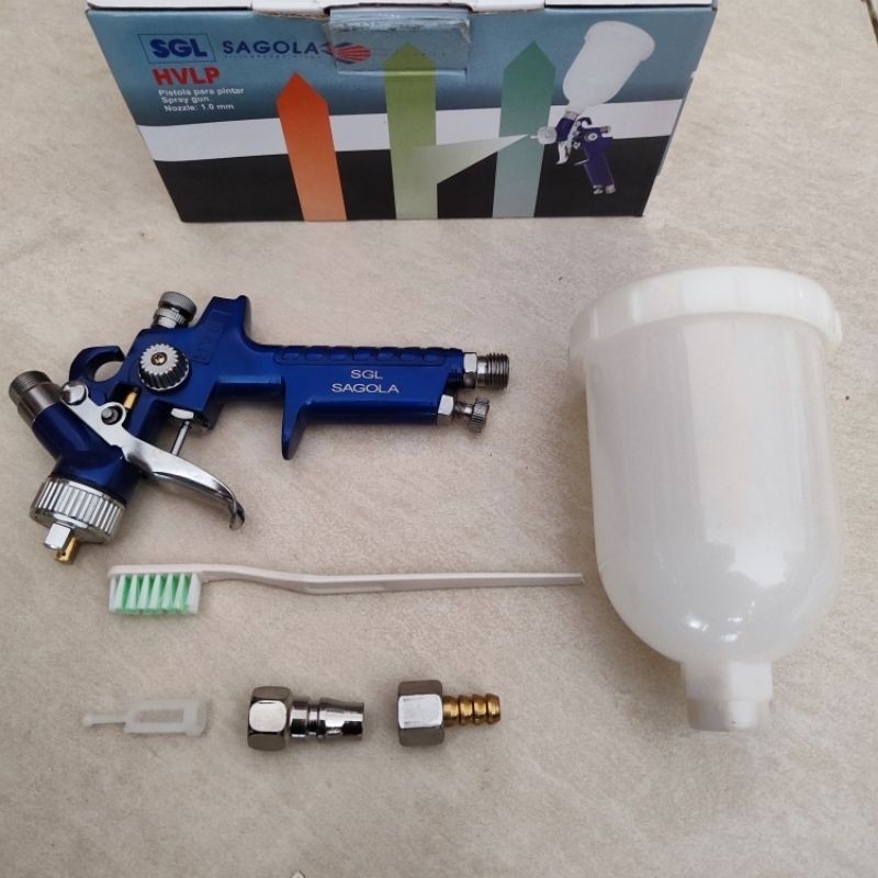 Alat Semprot Cat Spraygun Spray Gun HVLP 1mm 1 mm SGL Sagola