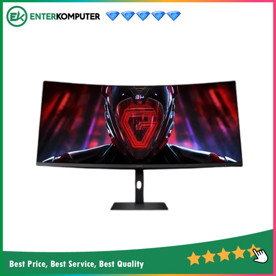 Xiaomi 34" G34WQi WQHD 180Hz Curved Gaming Monitor 34 inch