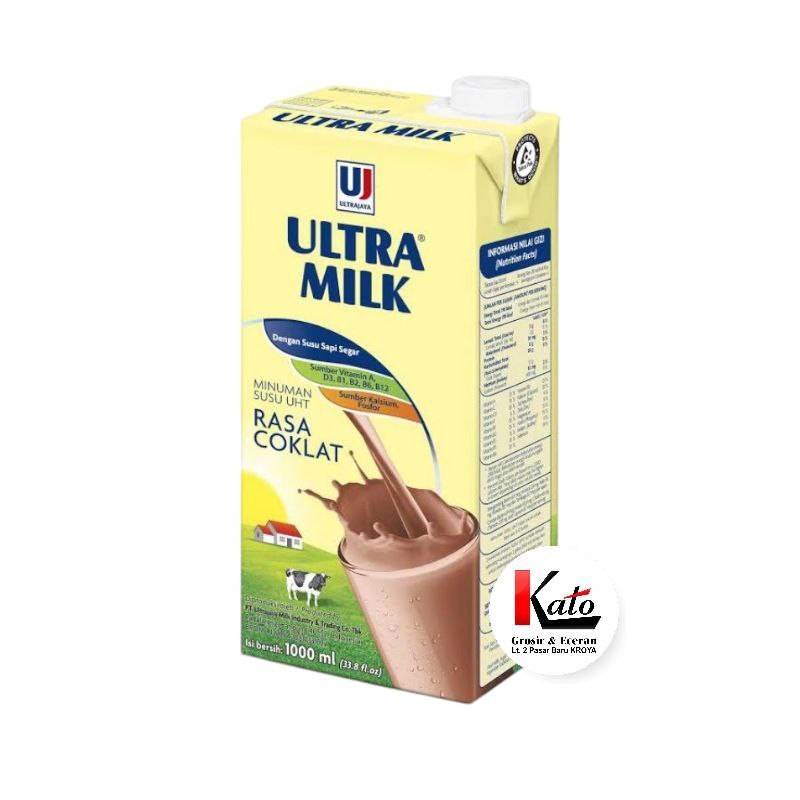 

SUSU ULTRA MILK COKLAT UHT 1000ML